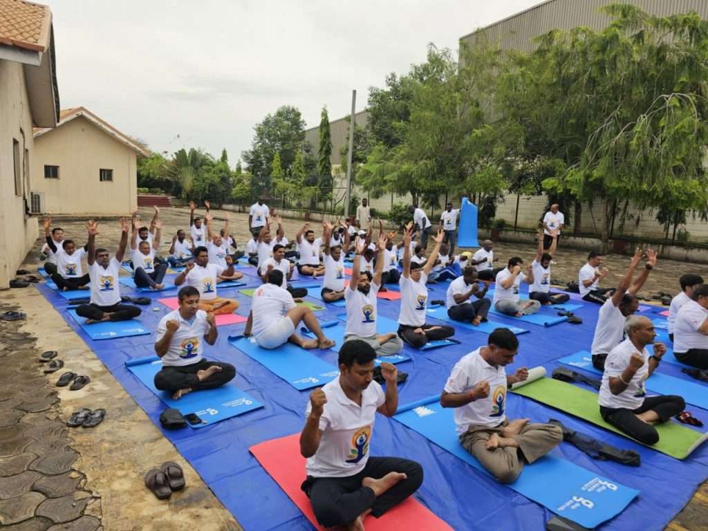 Abuja Steel Mills Ltd celebrated Yoga Day-1