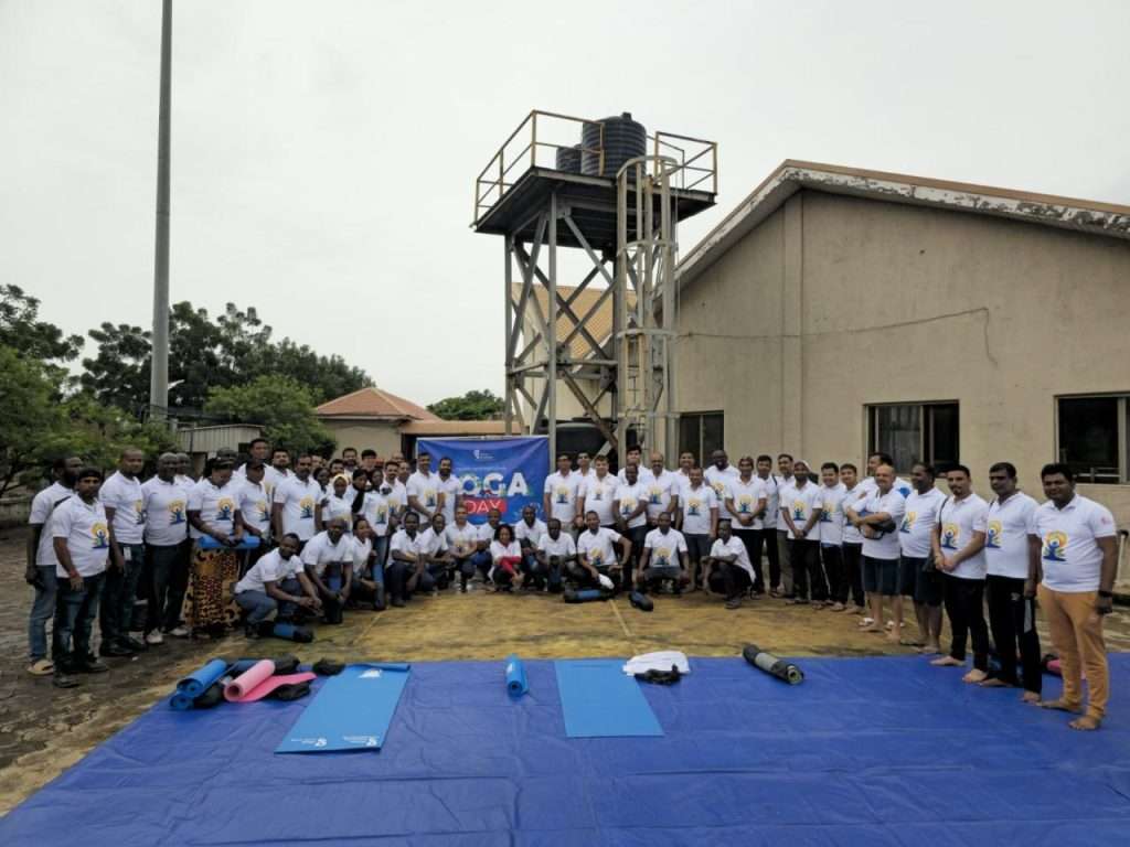 Abuja Steel Mills Ltd celebrated Yoga Day-4